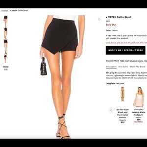 NBD X NAVEN Callie Skort
